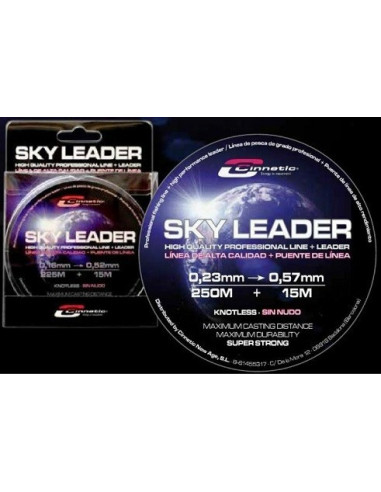 Cinnetic SkyLeader Red Inferno 0.26-0.57mm